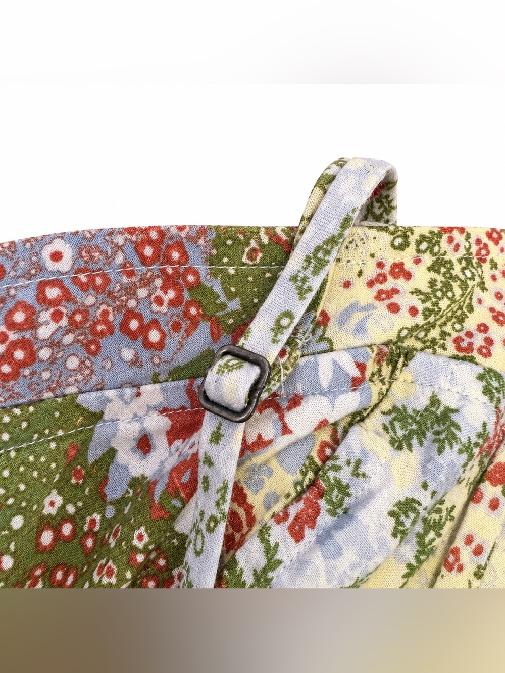 BP. Patchwork Floral EcoVero Skort Romper Size Small - Picture 5 of 5
